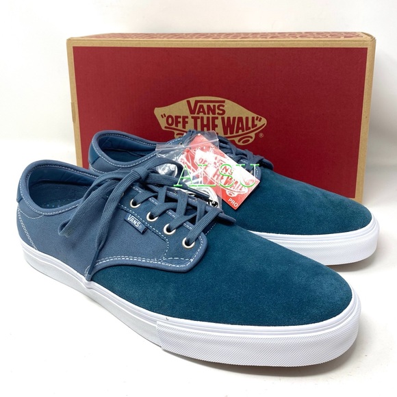Vans Other - VANS Chima Ferguson Pro Suede Canvas Mirage Blue Sneakers Men's Size VN0A38CFW5J